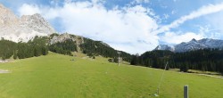 Archiv Foto Webcam Rundblick Ehrwalder Alm 13:00