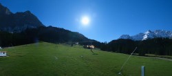 Archived image Webcam Panoramic view Ehrwalder Alm 17:00