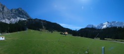 Archived image Webcam Panoramic view Ehrwalder Alm 19:00