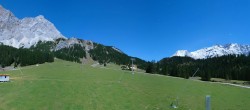Archived image Webcam Panoramic view Ehrwalder Alm 01:00