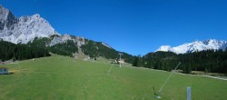 Archived image Webcam Panoramic view Ehrwalder Alm 03:00