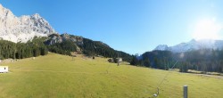 Archived image Webcam Panoramic view Ehrwalder Alm 09:00