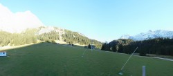 Archived image Webcam Panoramic view Ehrwalder Alm 13:00