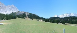 Archiv Foto Webcam Rundblick Ehrwalder Alm 01:00