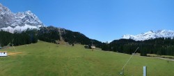 Archived image Webcam Panoramic view Ehrwalder Alm 02:00