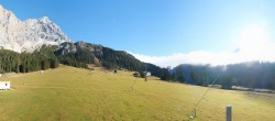 Archived image Webcam Panoramic view Ehrwalder Alm 09:00