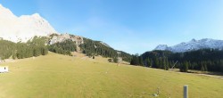 Archiv Foto Webcam Rundblick Ehrwalder Alm 12:00