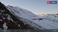 Archiv Foto Webcam Obergurgl: Blick Festkogel 06:00