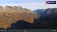 Archiv Foto Webcam Obergurgl: Blick Festkogel 08:00