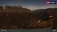 Archiv Foto Webcam Obergurgl: Blick Festkogel 02:00