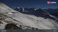 Archiv Foto Webcam Obergurgl: Blick Festkogel 04:00