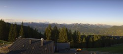Archiv Foto Webcam Bad Kohlgrub - Hörnlehütte 06:00
