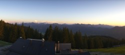 Archiv Foto Webcam Bad Kohlgrub - Hörnlehütte 19:00