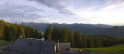 Archiv Foto Webcam Bad Kohlgrub - Hörnlehütte 19:00
