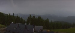 Archiv Foto Webcam Bad Kohlgrub - Hörnlehütte 19:00
