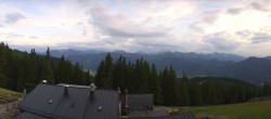 Archiv Foto Webcam Bad Kohlgrub - Hörnlehütte 19:00