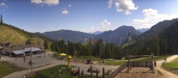 Archiv Foto Webcam Oberammergau - Kolbensattelhütte 11:00