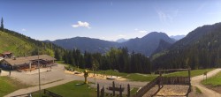 Archiv Foto Webcam Oberammergau - Kolbensattelhütte 09:00