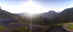 Archived image Webcam Oberammergau - Mountain hut Kolbensattel 05:00