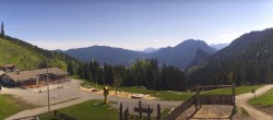 Archived image Webcam Oberammergau - Mountain hut Kolbensattel 09:00