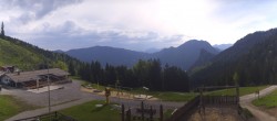 Archiv Foto Webcam Oberammergau - Kolbensattelhütte 08:00