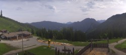 Archiv Foto Webcam Oberammergau - Kolbensattelhütte 09:00