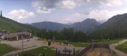 Archiv Foto Webcam Oberammergau - Kolbensattelhütte 13:00