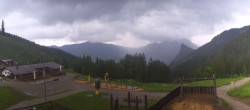 Archiv Foto Webcam Oberammergau - Kolbensattelhütte 17:00