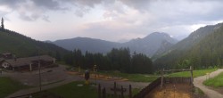 Archiv Foto Webcam Oberammergau - Kolbensattelhütte 19:00