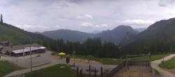 Archiv Foto Webcam Oberammergau - Kolbensattelhütte 13:00