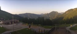 Archiv Foto Webcam Oberammergau - Kolbensattelhütte 19:00