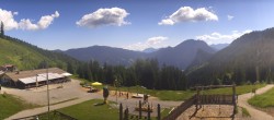 Archiv Foto Webcam Oberammergau - Kolbensattelhütte 09:00