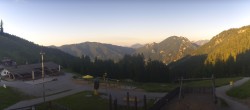 Archiv Foto Webcam Oberammergau - Kolbensattelhütte 19:00