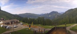 Archiv Foto Webcam Oberammergau - Kolbensattelhütte 17:00