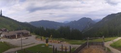 Archiv Foto Webcam Oberammergau - Kolbensattelhütte 13:00