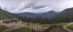 Archiv Foto Webcam Oberammergau - Kolbensattelhütte 15:00
