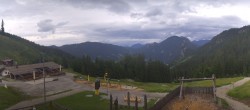 Archiv Foto Webcam Oberammergau - Kolbensattelhütte 17:00
