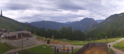 Archived image Webcam Oberammergau - Mountain hut Kolbensattel 13:00