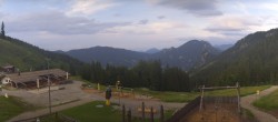 Archived image Webcam Oberammergau - Mountain hut Kolbensattel 19:00