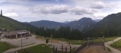 Archiv Foto Webcam Oberammergau - Kolbensattelhütte 13:00