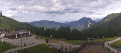 Archiv Foto Webcam Oberammergau - Kolbensattelhütte 15:00