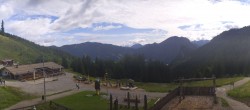 Archiv Foto Webcam Oberammergau - Kolbensattelhütte 09:00