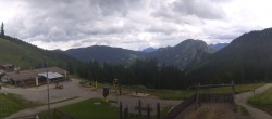 Archiv Foto Webcam Oberammergau - Kolbensattelhütte 13:00