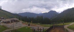 Archiv Foto Webcam Oberammergau - Kolbensattelhütte 09:00