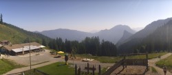Archiv Foto Webcam Oberammergau - Kolbensattelhütte 09:00
