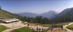 Archiv Foto Webcam Oberammergau - Kolbensattelhütte 11:00