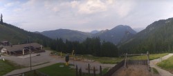 Archiv Foto Webcam Oberammergau - Kolbensattelhütte 17:00