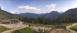 Archiv Foto Webcam Oberammergau - Kolbensattelhütte 11:00