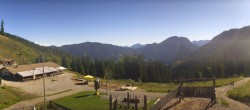 Archiv Foto Webcam Oberammergau - Kolbensattelhütte 09:00