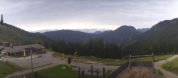 Archived image Webcam Oberammergau - Mountain hut Kolbensattel 08:00